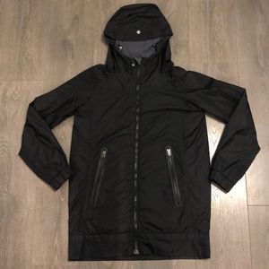 Black Lululemon Raincoat